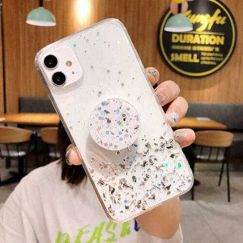 Bling Glitter Case For Xiaomi Redmi K20 K30 Pro 5A 6A 8A 9A 9C Note 7 8 9 Pro Case Coque Fundas