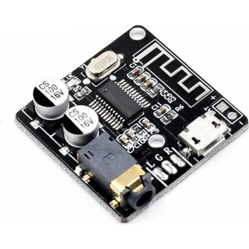 Bluetooth 4.1/ 5.0 VHM-314 Bluetooth Audio Receiver Board MP3 Lossless Decoder Micro USB 3.5mm Audio Output Amplifier Module