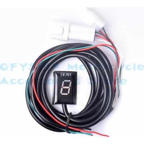 Motorcycle LCD Digital Meter 1-6 Level Gear Indicator for Yamaha Bolt BT1100 Bull Dog Diversion Dyag Star V-Star 950cc Warrior