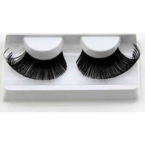 1 Pair Art Makeup Tool Stage Extra Long Party Exaggerated Winged Professional Easy Apply Thick False Eyelash
