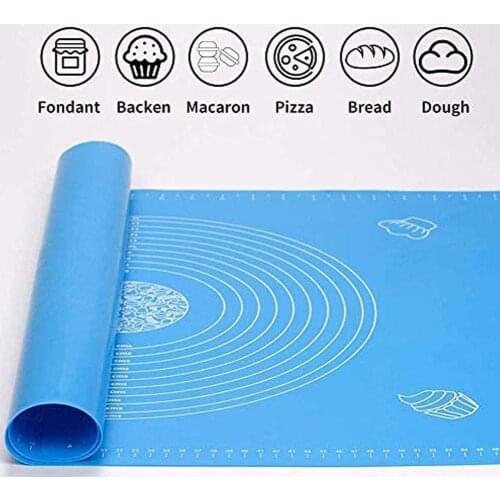Multi Size Silicone Baking Mat Sheet Extra Large Baking Cushion For Rolling Dough Macaron Dough Non Stick Holder Pastry Cushion