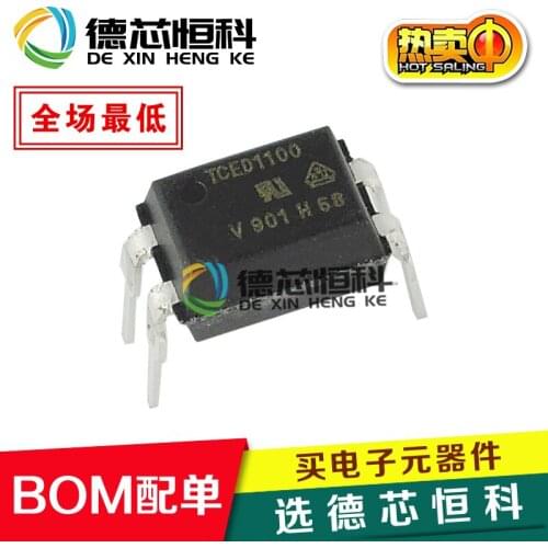 New original genuine optocoupler TCED1100 1100 in-line DIP-4 photocoupler transistor