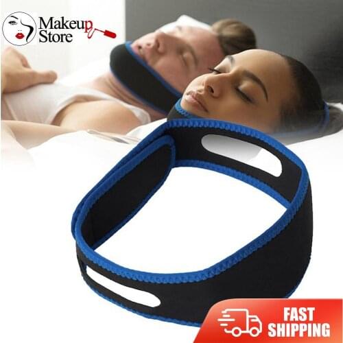 Stop Snoring Chin Strap for Men and Women Anti Snore Jaw Sleep Support Belt Headband Sleeping Care Tools Prevent Snoring