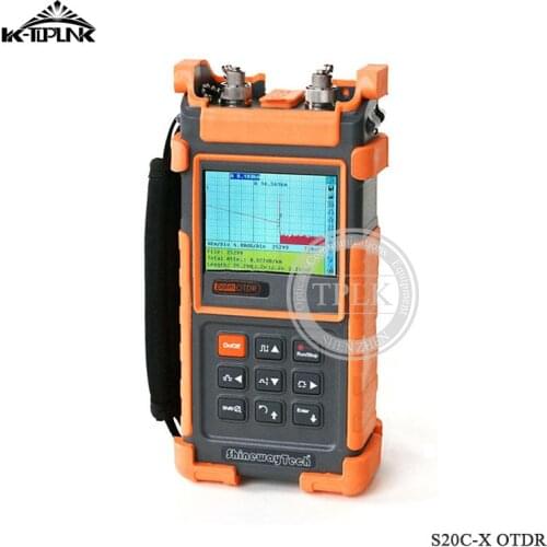 Handheld for ShinewayTech S20C/X OTDR PON Optical Time Domain Reflectometer 1310/1550/1625nm SM Visual fault locator hot sale