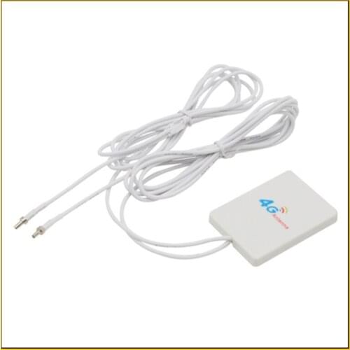 2* TS9 connector 4g Lte Pannel Antenna Connector 3g 4g Router Anetnnawith 2M cable For Huawei 3g 4g Lte Router Modem