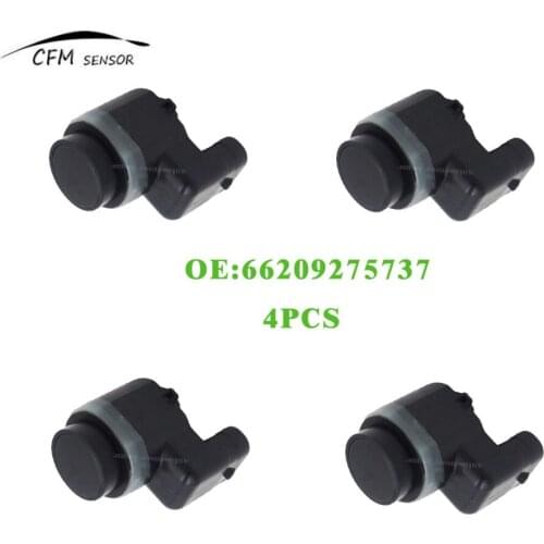 4pcs New PDC Parking Assist Sensor 66209275737 For BMW 5 6 7 Series F07 F06 F02 X3 F25 9275737
