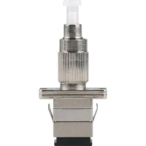 5PCS/lot SC/UPC female -FC/UPC male multimode 50/125 fiber optic adapter transfer flange coupler SC-FC adapter