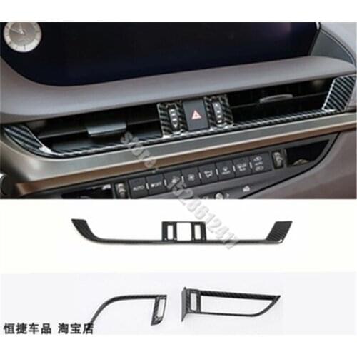 ABS central control instrument panel air outlet trim Car Styling For Lexus es200 es260 es300 2018-2020