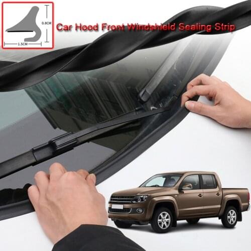 For Volkswagen Amarok 2014-2020 Car Seal Strip Windshied Spoiler Filler Protect Edge Weatherstrip Strips Sticker Car Accessories