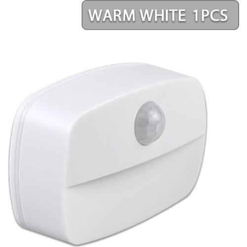 Wireless Night Lamp With Motion Sensor LED Night Lights Batteries Small Nightlights Lamp For Room Corridor Closet Easy Install