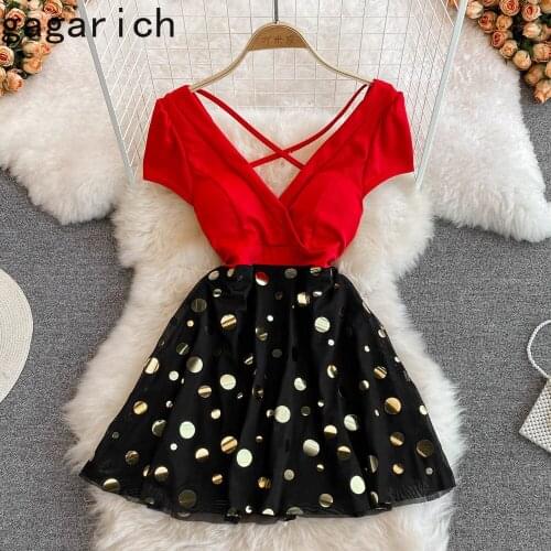 Летние платья в горошек Gagarich China At AliExpress