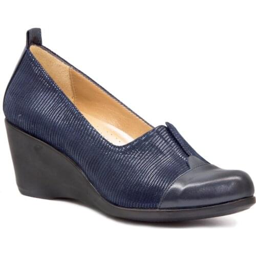 Gedikpaşalı ANG 20K 910 DARK BLUE Ladies Shoes Orthopedic