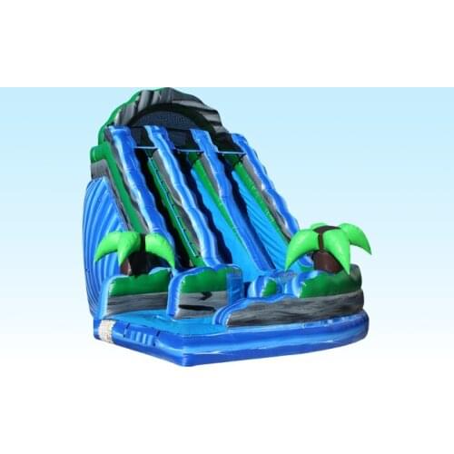 China Guangzhou) manufacturers selling inflatable slides, inflatable castles, Inflatable pool slide CB-27