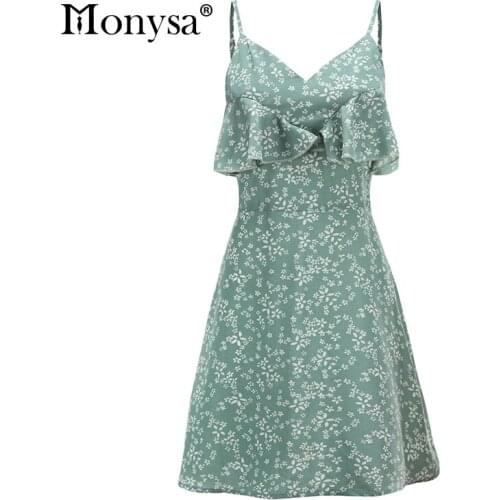 Летние платья в горошек Monysa China At AliExpress