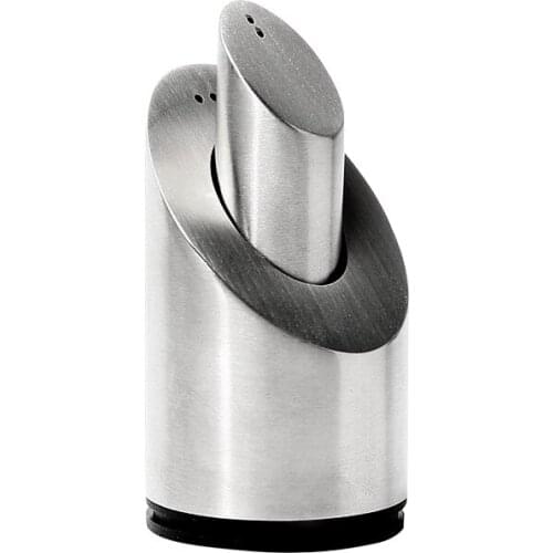 High Quality 304 Stainless Steel Salt And Pepper Shakers Set With Holes Creative Seasoning Jar Spice Rack Kitchen Cruet Tools