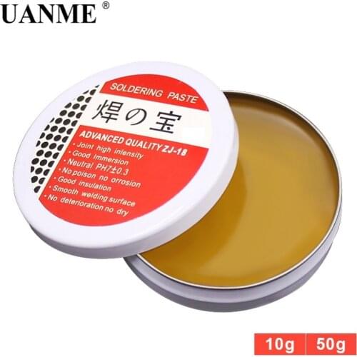 UANME Soldering Paste Mild Rosin Environmental Soldering Paste Flux PCB IC Parts Welding Soldering Gel Tool for Metalworking