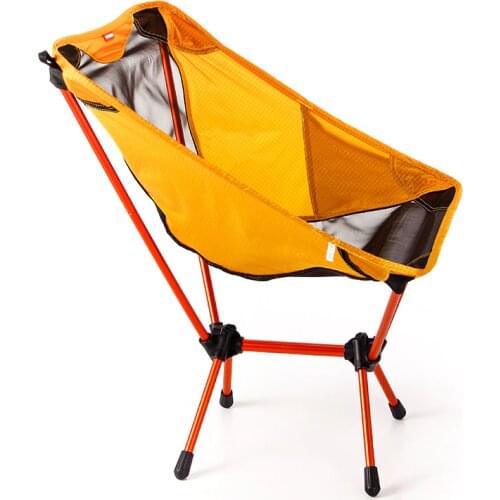 Garden Gaming Ultra Light Chairs Portable Yellow Seat Lightweight Fishing Chair Camping Stool Folding Outdoor Furniture 7075