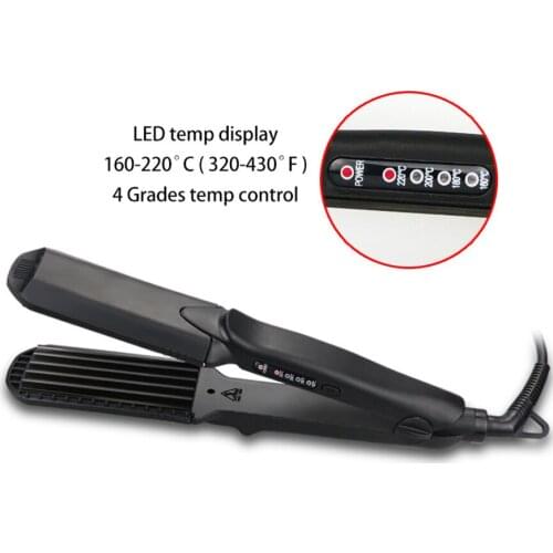 Hot Selling Four-in-One Board Updating Hair Straightener Air Bangs Corn Silk Splint Perm Ceramic Straighteners