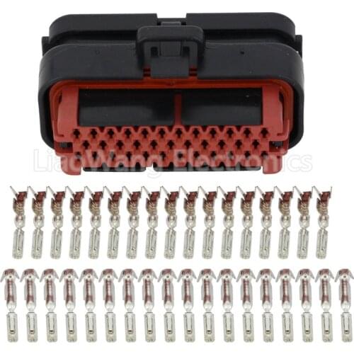 35 Pin automotive computer connector with high quality with terminal DJ7355-1.5-21 35P connector