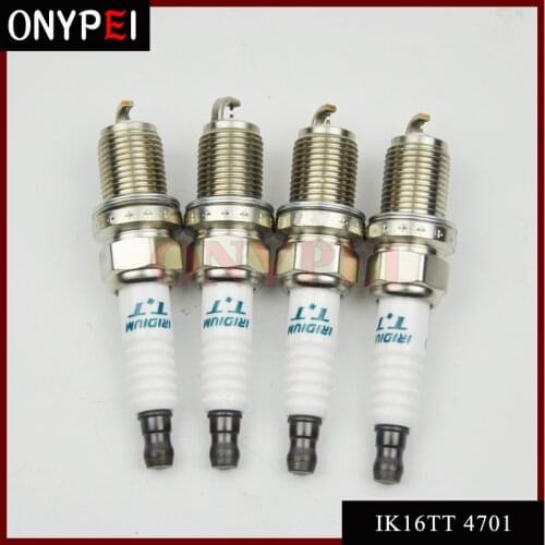 4-6PCS IK16TT Car Double Iridium Spark Plug For Mazda E2000 Eunos 30X 800 Mazda 2 DY DE Millenia MPV LV IK16TT-4701