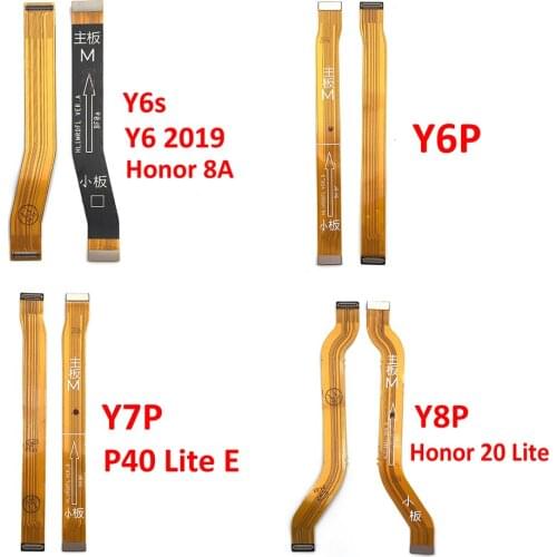 5PCS Main Board Connector Board USB Flex Cable Replacement Parts For Huawei Y9S Y6P Y8S Y8P Y7P Y6S P40 Lite 5G / P40 Lite E