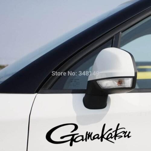 Aliauto Car Styling Go Fishing GAMAKAKU Car Stickers Decals for Chevrolet cruze Volkswagen skoda polo golf Honda Kia Lada