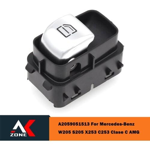 Black Car Right Passenger Door Window Switch For Mercedes-Benz W205 S205 X253 C253 Clase C AMG A2059051513/2059051513