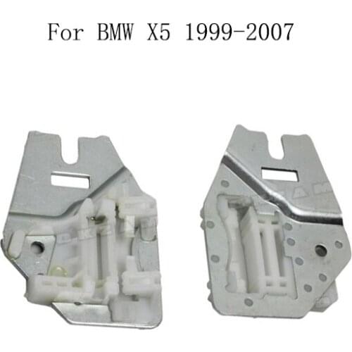 For BMW X5 1999-2007 Power Electric Car Window Regulator Window Lifter Repair Clip With Metal Slider Rear Right