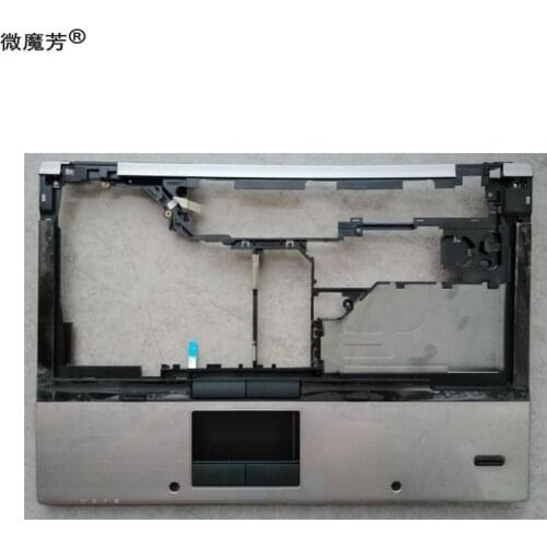 New Laptop LCD TOP CASE For HP EliteBook 8440P Palmrest Keyboard Bezel Cover Upper Case Assembly SILVER