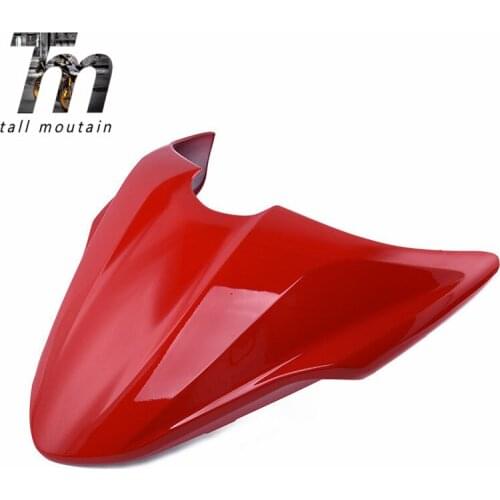 For Ducati Monster 821 2014 2015 2016 2017 Motorcycle ABS Rear Pillion Passenger Hard Seat Cowl Cover Section Tail Fairing Red