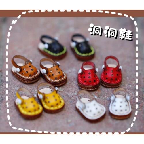 Ob11 doll shoes bjd shoes cowhide copper buckle leather boots for obitsu11,GSC clay,body9,YMY,1 / 12BJD doll Accessories boots