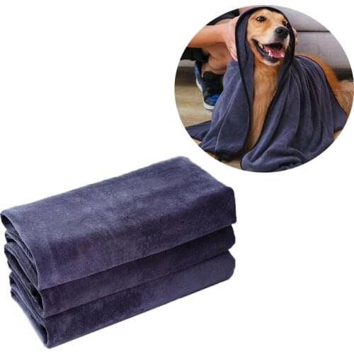 Dog Towel Super Absorbent Pet Bath Towel Microfiber Dog Drying Towel for Small, Medium, Large Dogs and Cats