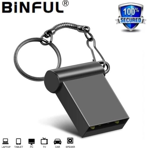 Super Mini BiNFUL pen drive 64GB 32GB usb flash drive 2.0 usb stick Portable pendrive Real Capacity 4G 8G 16GB 2GB thumbdrives
