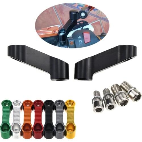 For CB1000R CB600F Hornet CB600/CB900 CB1300SF CB750 CB400 Motorcycle Mirror Riser Extenders Spacers Extension Adapter Adaptor