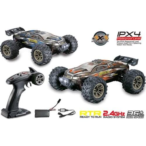 Xinlehong 9138 1/16 2.4G 4WD 32cm Spirit Rc Car 36km/h Bigfoot Remote Control Vehicle Off-road Crawler RTR Toys for Children