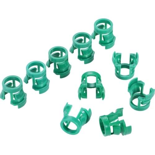 10PCS Car Transmission Tubing Clamp Clip For Volvo Old S80 XC90 Plastic Fasteners