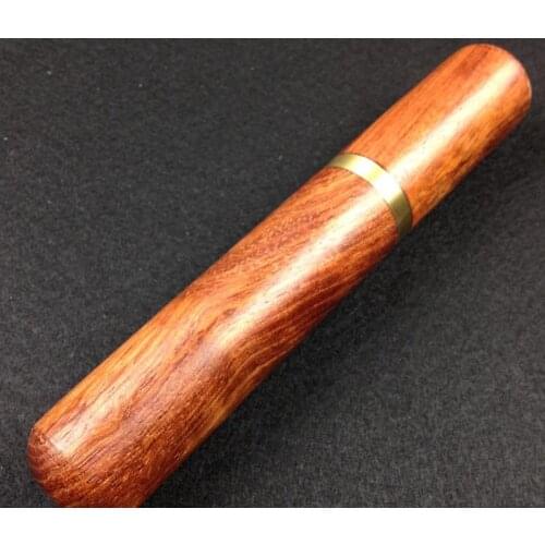 30pcs Rosewood Cigar Tube Storage Case Portable Wooden Humidor Tobacco Cigarettes Holder Somoking Accessories SN1718