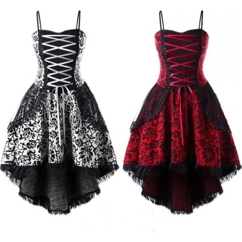 5XL Retro Sling Lace Dress Womens Xia Xin Sexy Crochet Irregular Large Size Dress Elegant Party Princess Dress Ladies Vestidos