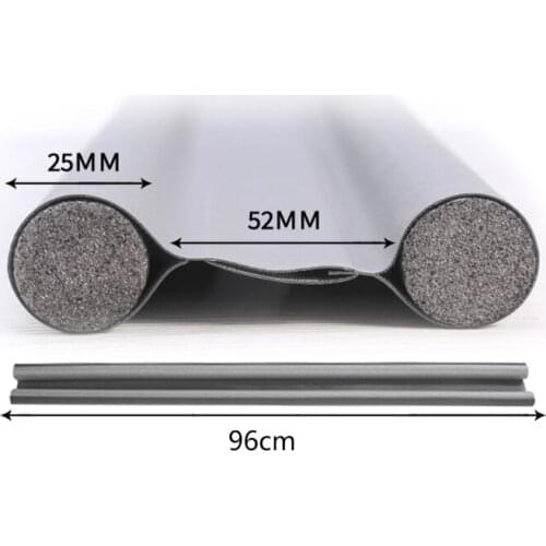 96cm Flexible Door Bottom Sealing Strip Guard Sealer Stopper Weatherstrip Wind U7ED