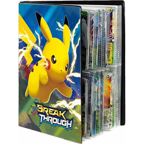Pokemon Album Book 240Pcs Pokemon card Binder Map Holder Game Characters Cards Collections Folder Loaded List Toys Gift For kids