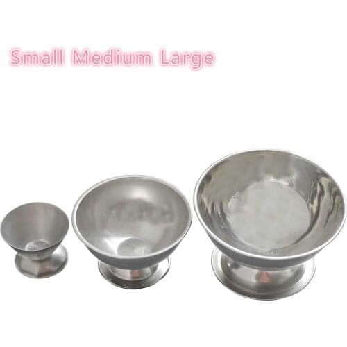 Stainless steel alum cup alum bowl boiled boron sand cup alum gold jewelry processing tools and equipment