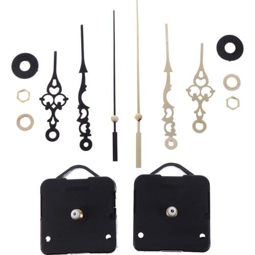 DIY Clock Mechanism Parts Classic Hanging Black Quartz Watch Wall Clock Movement Quartz Wall Clock Movement Wholesale