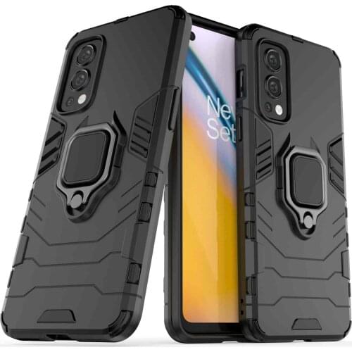 Case for Oneplus Nord2 Bracket Shockproof Finger Ring Holder Armor Cover For Oneplus Nord 2 CE 5G N200 100 10
