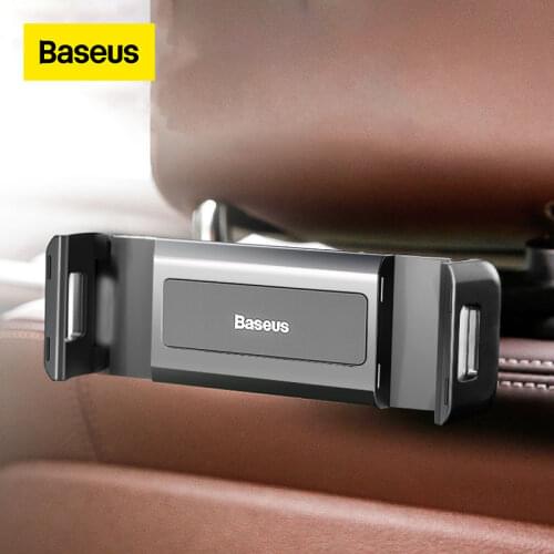 Baseus Car BackSeat Phone Holder 360° Rotation Foldable Stand For 4.7-12.3 Inch Tablet Ipad Phone Mount Auto Back Seat Support