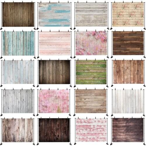 Wooden Backdrop For Photography Food Baby Portrait Photography Backdrops White Brown Christmas Wooden Background For Party Decor