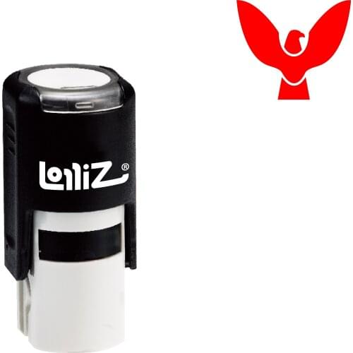 LolliZ Solid Animal Symbol Series Design #48 Self-Inking Rubber Stamp