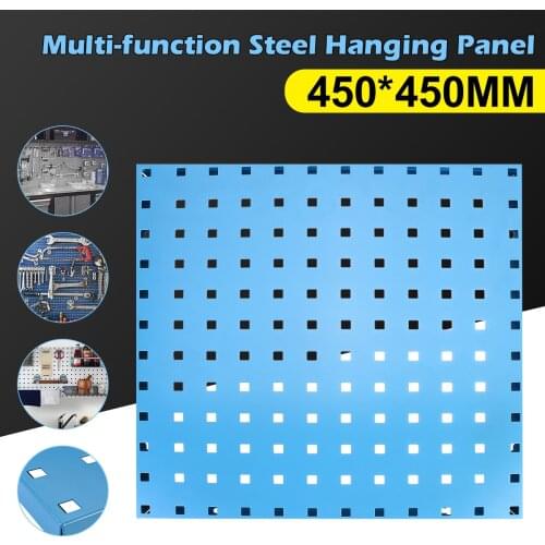 Multifunction Wall-Mounted Steel Tool Hanging Board Organizer Pegboard Panels Parts Storage for Small and Heavy Duty Tool Board