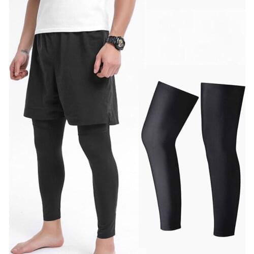 Basketball Kneecaps Legs Fast Dry Riding Sunblock Covers Running Elastic Leg Pads Leica Fitness Pads Volleyball Sport Protect