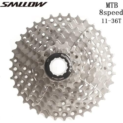 SUNSHINE-SZ MTB Mountain Bike 8s 24s 8Speed 11-36T Cassette WIDE RATIO Freewheel Sprockets for Bicycle Parts