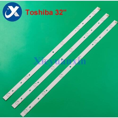 XY-080 Toshiba 32inch 6led SVT320AF5 32P1300 32P1400 32P2400 TV LED Backlight Bar Strip